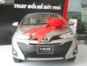 Toyota Vios 1.5E CVT 2019 - Bán xe Toyota Vios 1.5E CVT sản xuất năm 2019, màu vàng