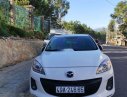 Mazda 3   2014 - Cần bán gấp Mazda 3 sản xuất năm 2014, màu trắng xe gia đình