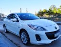 Mazda 3   2014 - Cần bán gấp Mazda 3 sản xuất năm 2014, màu trắng xe gia đình