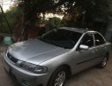 Mazda 323 1.6 MT 1999 - Cần bán lại xe Mazda 323 1.6 MT sản xuất năm 1999, màu bạc xe gia đình, giá 124tr