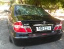 Toyota Camry 2.4G 2003 - Cần bán gấp Toyota Camry 2.4G đời 2003, màu đen số sàn, giá tốt