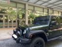 Jeep Wrangler Sahara Unlimited 2009 - Cần bán Jeep Wrangler Sahara Unlimited đời 2009, màu xanh lam, xe nhập