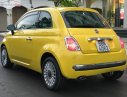 Fiat 500   2009 - Bán Fiat 500 1.2 AT đời 2009, màu vàng, nhập khẩu  