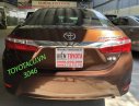 Toyota Corolla   2016 - Cần bán Toyota Corolla sản xuất 2016, màu nâu như mới