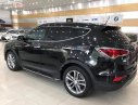 Hyundai Santa Fe 2018 - Cần bán lại xe Hyundai Santa Fe đời 2018, màu đen số tự động xe còn mới lắm