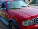 Ford Ranger   2007 - Bán Ford Ranger XLT 4x4 MT đời 2007, màu đỏ, số sàn  