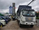 Howo La Dalat 2019 - Bán nhanh chiếc xe tải FAW 8 tấn, thùng siêu dài 9m9 , màu trắng, nhập khẩu nguyên chiếc. 