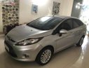 Ford Fiesta   2011 - Bán Ford Fiesta 1.6 AT sản xuất năm 2011, màu bạc, số tự động 