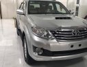 Toyota Fortuner   2014 - Cần bán Toyota Fortuner 2.5G năm 2014, màu bạc, số sàn 