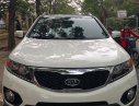 Kia Sorento     GAT 2.4L 4WD  2013 - Bán xe Kia Sorento GAT 2.4L 4WD đời 2013, màu trắng, giá 580tr