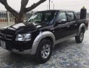 Ford Ranger XLT 4x4 MT 2008 - Xe Ford Ranger XLT 4x4 MT năm 2008, màu đen xe gia đình, giá 256tr