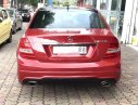 Mercedes-Benz C class   2011 - Cần bán Mercedes C300 AMG 2011, màu đỏ, số tự động