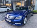 Mercedes-Benz C class  C300 AMG  2013 - Bán ô tô Mercedes C300 AMG năm sản xuất 2013, màu xanh lam xe gia đình, giá tốt