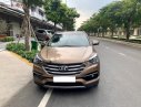 Hyundai Santa Fe   2018 - Bán xe cũ Hyundai Santa Fe 2.2L 4WD đời 2018, màu nâu