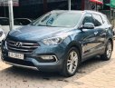 Hyundai Santa Fe 2.2L 4WD 2017 - Cần bán lại xe Hyundai Santa Fe 2.2 AWD 2017, màu xanh lam