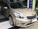 Kia K3   2014 - Bán Kia K3 đời 2014, màu vàng đồng, xe cực đẹp