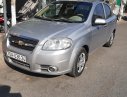 Chevrolet Aveo 1.5 mt 2013 - Cần bán lại xe Chevrolet Aveo 1.5 mt sản xuất 2013, màu bạc