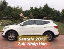 Hyundai Santa Fe 2013 - Bán Hyundai Santa Fe 2.4L đời 2013, màu trắng, nhập khẩu giá cạnh tranh