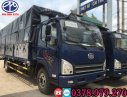 Howo La Dalat 2017 - Cần bán xe tải FAW thùng bạt, đời 2017, màu xanh lam, xe nhập