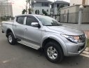 Mitsubishi Triton   2017 - Bán Mitsubishi Triton 4x2 MT sản xuất 2017, màu bạc, nhập khẩu  