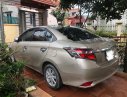 Toyota Vios 1.5E MT 2015 - Xe Toyota Vios 1.5E MT sản xuất 2015, màu vàng số sàn, 385 triệu