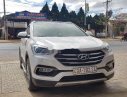 Hyundai Santa Fe 2017 - Cần bán xe Hyundai Santa Fe 2.2L AT năm 2017, màu trắng số tự động, máy dầu