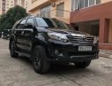 Toyota Fortuner 2015 - Cần bán gấp Toyota Fortuner 2.7V AT sản xuất 2015, màu đen chính chủ