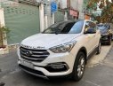 Hyundai Santa Fe 2.2 Diesel 2017 - Cần bán gấp Hyundai Santa Fe 2.2 Diesel đời 2017, màu trắng số tự động