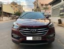 Hyundai Santa Fe 2018 - Cần bán gấp Hyundai Santa Fe năm 2018, màu đỏ