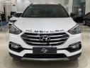 Hyundai Santa Fe 2.2L 4WD 2017 - Bán Hyundai Santa Fe 2.2L 4WD đời 2017, màu trắng