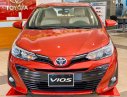 Toyota Vios E 2020 - Toyota Nha Trang - Bán xe chính hãng: Toyota Vios E sản xuất 2020, màu đỏ 