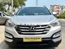 Hyundai Santa Fe   2013 - Cần bán Hyundai Santa Fe 2.4L năm 2013, màu bạc, xe nhập