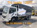 Nissan Nissan khác NS350 2019 - Xe tải Nissan Ns350 3.490kg thùng bạt Inox trả trước 120tr || đời 2019 xe tồn giá rẻ