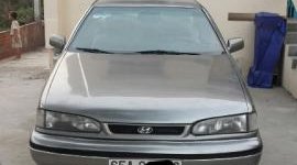 Hyundai Sonata 2.0 1991 - Bán Hyundai Sonata 2.0 đời 1991, màu xám giá 93 triệu tại An Giang