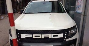 Ford Ranger  Wildtrack   2015 - Cần bán Ford Ranger Wildtrack năm 2015, màu trắng đã đi 5000 km giá 815 triệu tại Hà Nội