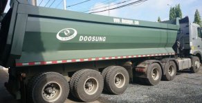 Xe tải 10000kg 2016 - Sơ Mi Rơ Moóc tải (tự đổ) Doosung 24 khối gía tốt giao xe toàn quốc giá 630 triệu tại Ninh Thuận