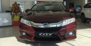 Honda City   2016 - Bán ô tô Honda City đời 2016, màu đỏ, thiết kế rộng rãi giá 604 triệu tại Quảng Nam