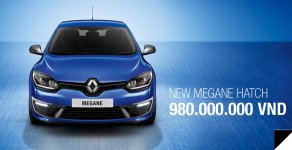 Renault Megane 2016 - Bán Megane Hatchback nhập khẩu Châu Âu, khuyến mãi hấp dẫn tháng 11, xin LH 0914.733.100 để gảm ngay 150tr  giá 980 triệu tại Hà Nội