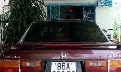 Honda Accord MT 1994 - Em có xe Honda Accord MT đời 1994, màu đỏ số sàn cần bán giá 90 triệu tại Bình Thuận  