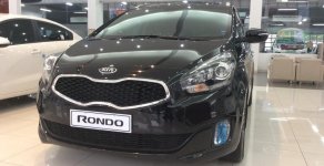 Kia Rondo 1.7 DAT 2016 - Cần bán Kia Rondo 1.7 DAT năm 2016, màu đen, 732 triệu giá 732 triệu tại Thái Nguyên