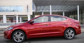 Hyundai Elantra 2016 - Cần bán Hyundai Elantra năm 2016, màu đỏ giá 595 triệu tại Bến Tre