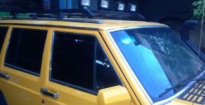 Jeep Cherokee   1998 - Bán xe Jeep Cherokee đời 1998, màu vàng, nhập khẩu chính hãng ít sử dụng, 205 triệu giá 205 triệu tại Tp.HCM