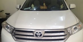 Toyota Highlander 2012 - Bán xe Toyota Highlander đời 2012, màu trắng, nhập khẩu nguyên chiếc xe gia đình giá 1 tỷ 650 tr tại Hải Phòng