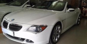 BMW 6 Series 650i   2008 - Cần bán gấp BMW 650i năm 2008, màu trắng, nhập khẩu chính hãng
 giá 1 tỷ 400 tr tại Tp.HCM