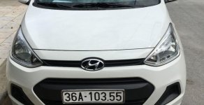 Hyundai i10 2014 - Cần bán lại xe Hyundai i10 đời 2014, màu trắng  giá 340 triệu tại Thanh Hóa