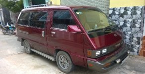 Toyota Van   1985 - Bán Toyota Van đời 1985, màu đỏ   giá 80 triệu tại Tp.HCM