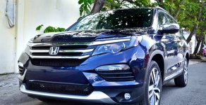 Honda Pilot Elite 2016 - Cần bán Honda Pilot Elite đời 2016, màu xanh lam, nhập khẩu giá 3 tỷ 465 tr tại Tp.HCM