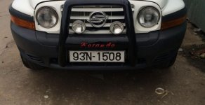 Ssangyong Korando 2001 - Bán Ssangyong Korando 2001, màu trắng, xe nhập giá 210 triệu tại Bình Phước