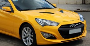 Hyundai Genesis  2.0T  2014 - Cần bán xe cũ Hyundai Genesis 2.0T đời 2014, màu vàng, xe nhập số tự động giá 875 triệu tại Tp.HCM