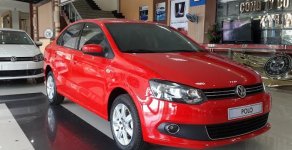 Volkswagen Polo 1.6 AT  2016 - Bán xe Volkswagen Polo 1.6 AT 2016, màu đỏ, nhập khẩu nguyên chiếc, 628 triệu giá 628 triệu tại Hải Phòng